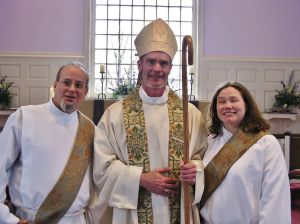The St. Sebastian's Clergy: Janet's Eyes Are Closed.